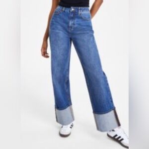 Tinseltown Classic Blue Flare Jeans